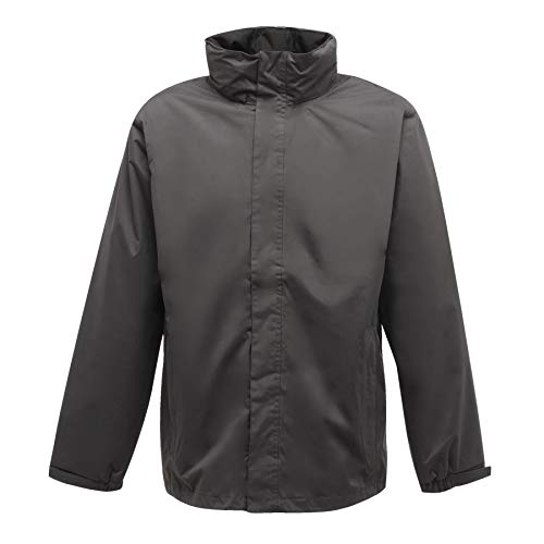 Image of Regatta Men's Ardmore Jacket Jacket, Multicoloured (Black/Seal Grey), Large (Manufacturer Size:L)
