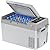 Marsail 12V Car Fridge 25QT Portable Freezer -4°F to 68°F, Compressor Cooler for Camping Travel Truck RV Home, Efficient Cooling & ECO Mode, White