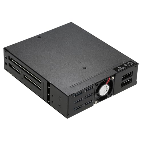 Bandeja móvil para 6 discos 2.5" con ventilador y bloqueo miniatura 4