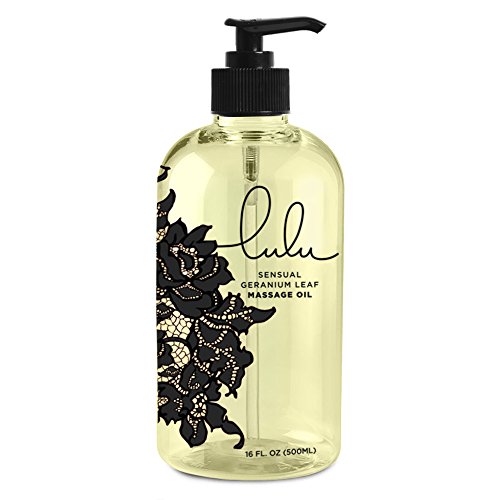 Lulu Massage Oil 16 Ounces For Luxurious Relaxing Body Massages. Scented With Premium Natural Aromatherapy Essential And Sweet Almond Oils Lotion. Usa Made. #TOP6