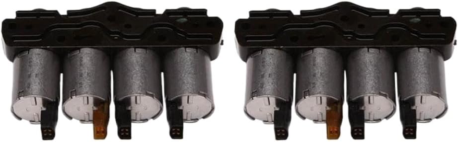 2-Pack DQ200 0AM 7-Speed Transmission Solenoid Set Compatible with Select 1.4L 1.6L 1.8L 2.0L Vehicles