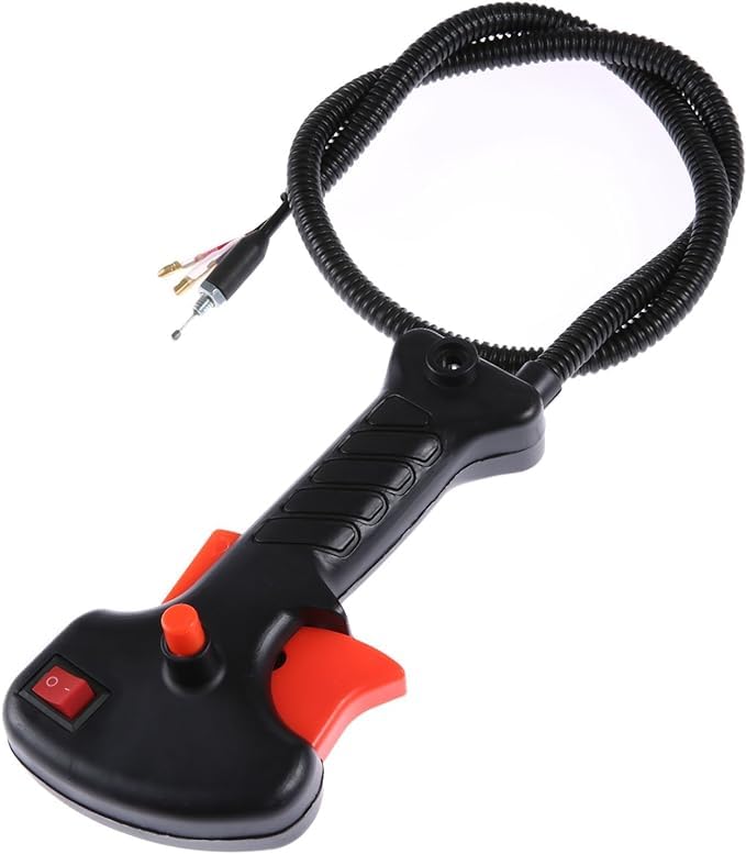 Sadaiv Nipun Mower Brush Cutter Grass Trimmer Right Switch Handle Without The Pipe for 43CC 52CC Brush Cutter Spare Parts Petrol/Gas Power Replacement Accessories