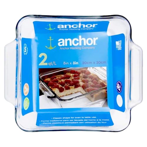 Anchor Hocking Oven Basics Casserole Dish 2 Quart Clear - Thumbnail 3