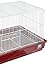 Prevue Hendryx SP2060R Deluxe Hamster and Gerbil Cage, Bordeaux Red,Small