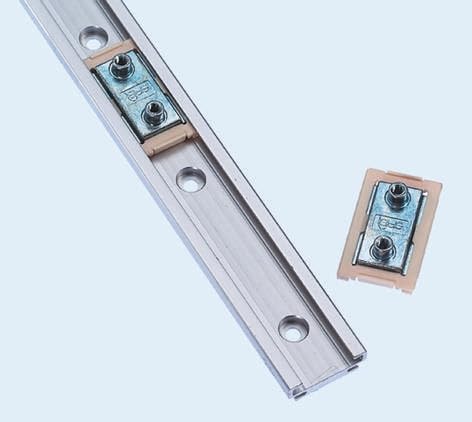 Igus Serie N, Lineare Führungsschiene, Aluminium eloxiert 17mm x 600mm 50N
