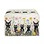 Black Cat Floral-Yellow