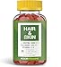 NoorVitamins Hair & Skin Gummies with Biotin (5000 MCG) and Collagen (200 MG) - 90 Count - Halal Vitamins