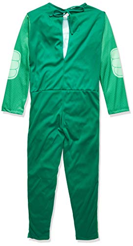 Regina Fantasia Pj Masks Longa Lagartixo Gbl P - Un Verde Pequeno