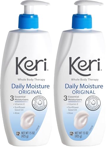 Keri Whole Body Therapy Original, Continuous Moisturization, 3 Essential Moisturizers