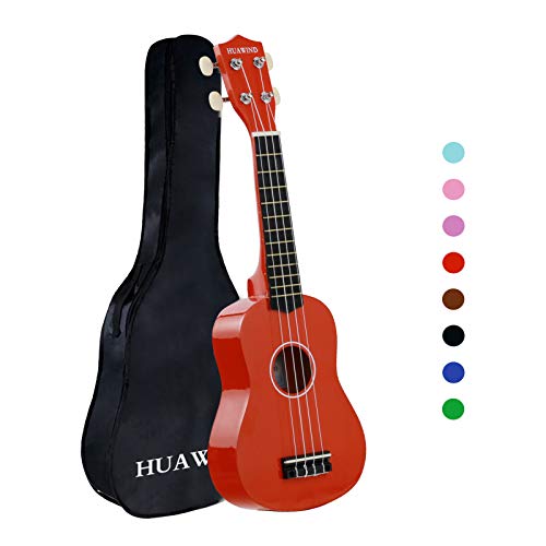 Ukele de cuatro cuerdas infantil simil madera