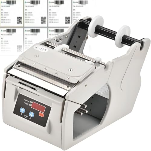 Dispensador de etiquetas automático de alta velocidad de 130 mm/s y pelado eficiente de rollos