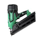 Metabo HPT 18V コードレス フレーミングネイラー | ツールのみ - バッテリーなし | ブラシレスモーター | 2インチ 最大3-1/2インチ クリップ&オフセットラウンドペーパーストリップネイル | 30°マガジン | 生涯工具保証 | NR1890DCSQ7