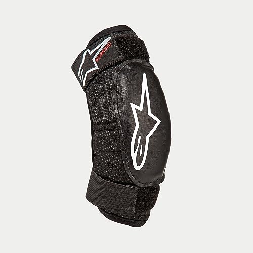 Alpinestars 6540824-13-4/6: Bionic Action Kickstart Elbow Guard Black/Red Sz 4/6 Years