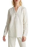 Bluse aus angenehmem Material ESPRIT Damen 030EE1F312 Bluse, 270/BEIGE, 38