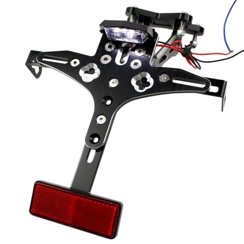 Support plaque immatriculation réglable MT09 balades moto
