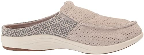 REVITALIGN Women's Siesta Suede Mule, Grey, 9 | Image 5
