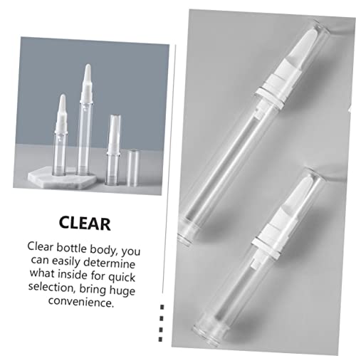FOMIYES 20 Unidades Garrafa De Vácuo De Creme Para Os Olhos Dispensador De Loção Sem Ar Garrafa De V