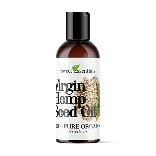 Organic Extra Unrefined Hemp Seed Oil (Food Grade) 2oz | Cannabis Sativa | Imported From Canada | 100% Pure Cold Pressed | Offers Relief From Dry & Cracked Skin, Eczema, Psoriasis, Dermatitis, Rosacea