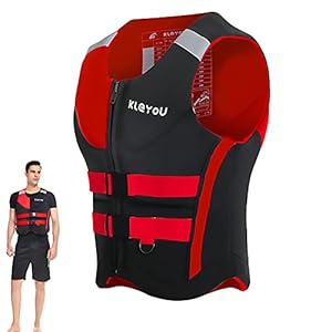 Reddingsvesten Vest,Zwemvest voor Volwassenen/Kinderen,Buiten Vissen Kajak Reddingsvesten Watersport Ontworpen voor Hele…