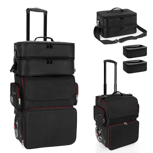 Large Makeup Train Case for Hairstylists