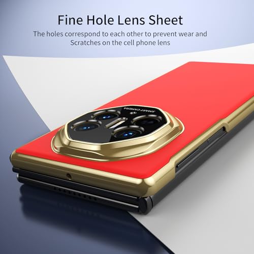 Étui pliable pour Huawei Mate XT coque AG mat rouge - 4