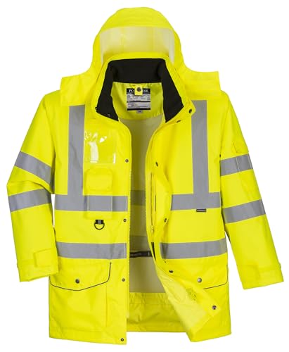 Hi-Vis 7-in-1 Jacket, colorYellow talla XSmall
