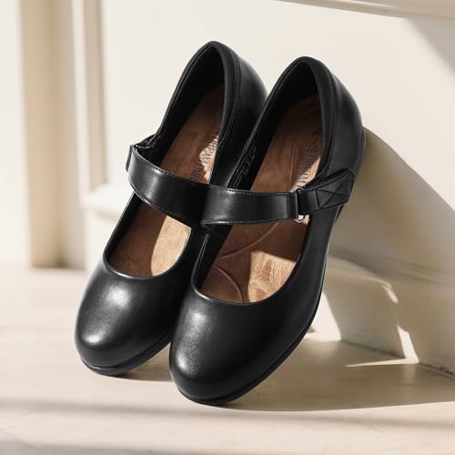 Ballerinas Dream Pairs Damen Remonte Trachtenschuhe mit 3D-Innensohle