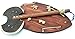 LOVARE Wooden Shield - Viking Shield Wooden - Wood Shields and Sword - Wooden Viking Sword - Wooden Shields for Boys - Wooden Sword and Shield Set - Shield Unfinished Wood
