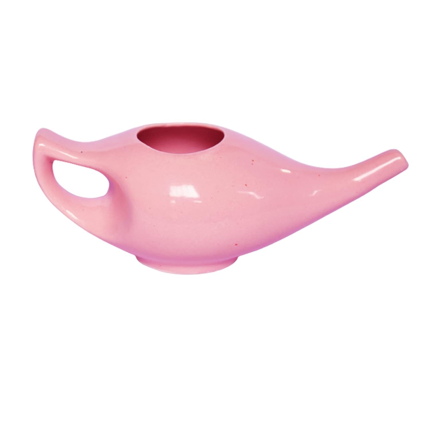 Soulvinee Ceramic Neti Pot, Nose Cleaner for Sinus, Dishwasher Safe, Premium Handcrafted Durable, 300 Ml. Capacity (Pink)-image-15