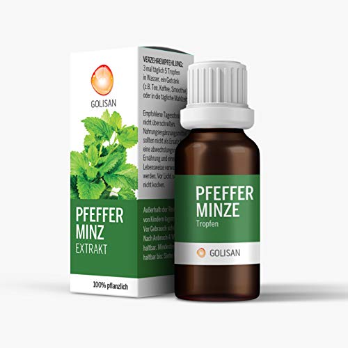 GOLISAN Premium Pfefferminze Extrakt Tropfen Cover