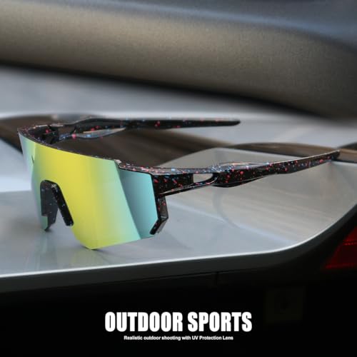 Image of SEKKAF Kids Sunglasses Youth Baseball Sunglasses for Boys Girls Softball Sports Sun Glasses UV Protection
