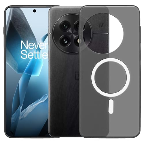 Image of amazon basics Luxury Paper Thin Case Cover for OnePlus 11R | Matte Finish | Compatible with magsafe | (Black, OnePlus 11R)