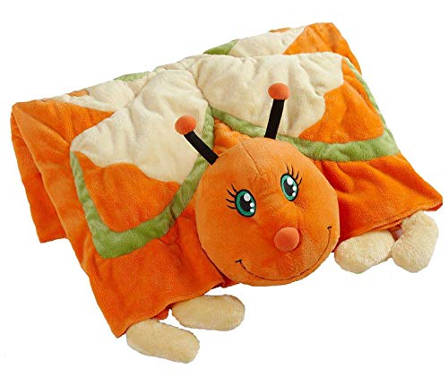 pink butterfly pillow pet