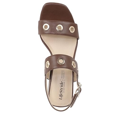 LifeStride Women's Clara Heeled Sandal Cocoa Brown 7.5 M by LifeStride - Used condition - Image 5