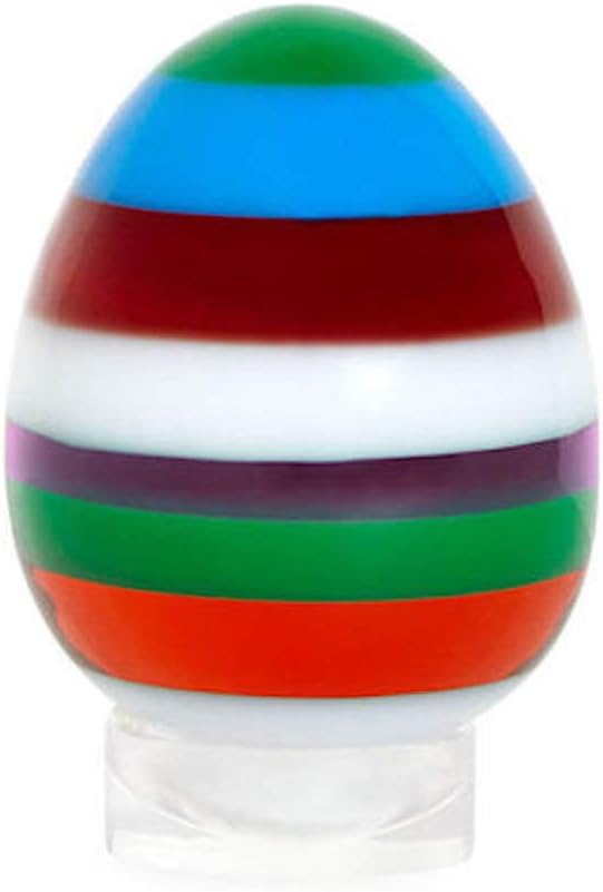 Jonathan Adler - Stacked Acrylic Egg - Multi - Small
