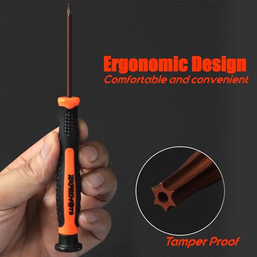 Kit de reparo de limpeza e abertura para PS5 PS4 PS3, TEKPREM 14 em 1 conjunto de chaves de fenda co