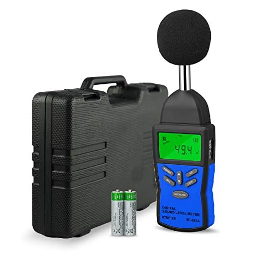 Decibel Meter- BTMETER BT-882A Digital Sound Level Meter Sound Pressure Level Reader(SPL) with 30-130dB Range for Noise Measurement