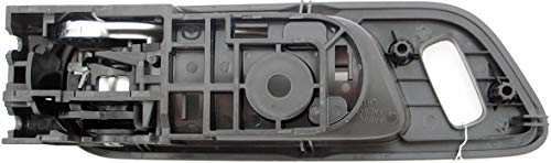 Dorman 96543 Front Driver Side Interior Door Handle Compatible With Select Mazda Models, Black; Chrome #TOP2