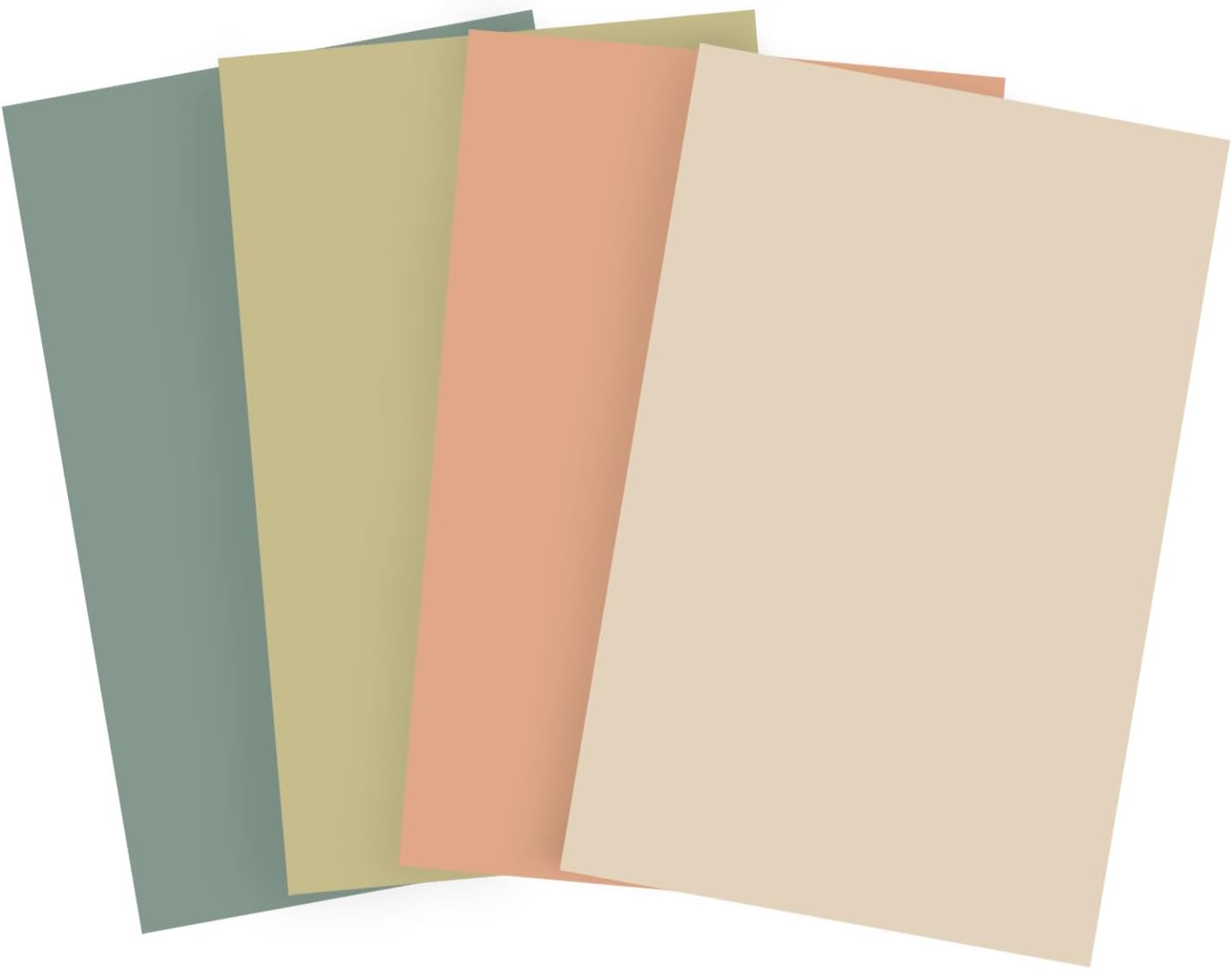 Bessie BakesCanyon Moon Solid Color Roll-Up 2 Feet x 3 Feet Photography Backdrops 4 Pack