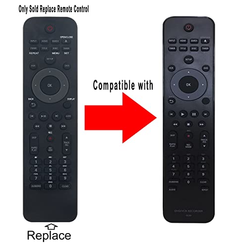 Télécommande NC254UH Philips DVDR3385V cassée ? Solution de rechange