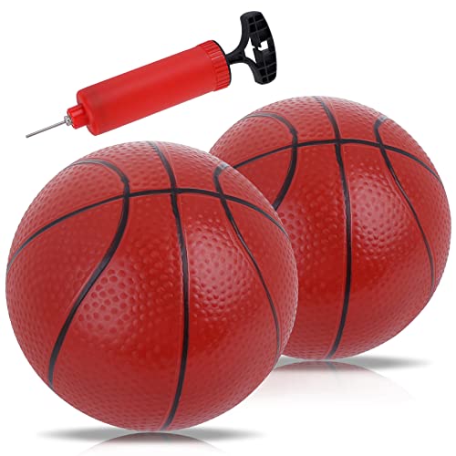 2 Stück Basketbälle Kinder Kleiner Ball Mini Basketbälle Kinder Kleiner...