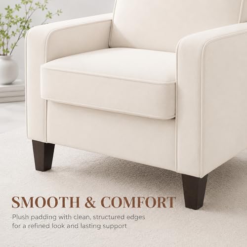 Comfy Accent Chair for Living Room, Modern Reading Chair for…