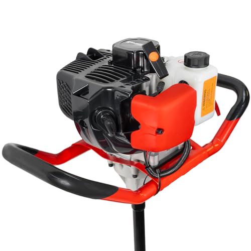 image for XtremePowerUS 52CC 2-Stroke Gas Powered Earth Auger, Post Hole Digger 