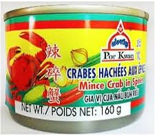 Por KwanMINCED CRAB IN SPICES- 14 OZ (Pack of 2)