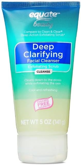 Equate Deep Clarifying Exfoliating Scrub for Acne Care, 5 oz