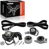 Frankberg Timing Belt Tensioner Pulley Tensioning Device Belt Tensioner V-Ribbed Belt Drive Deflection Guide Pulley Replace# KP25451XS-1