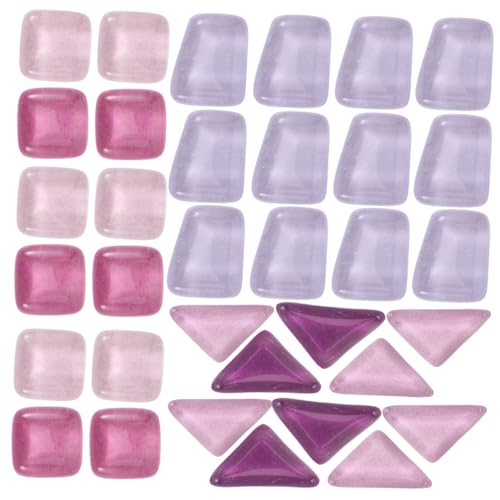 ABOOFAN Mixed Mosaic Tiles for DIY Crafts Versatile Art Supplies for Home Decoration Safe and Crystal for All Ages Creative Projects
