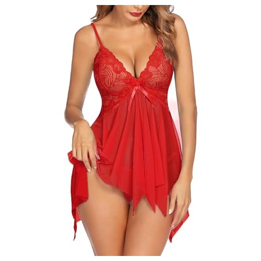 Avidlove Red Lingerie for Women Valentines Day Gifts For Him Maternity Lingerie Red XXL