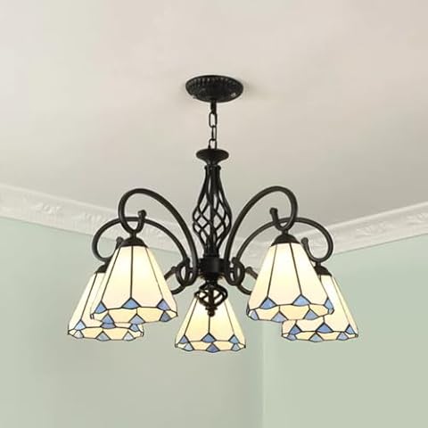 LIFENICEST Tiffany Style Chandelier Cover