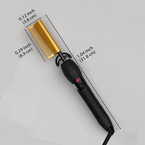 DAN Technology Beard Straightener Curved Hot Comb